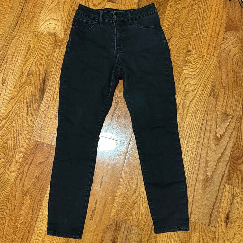 Express Curvy Skinny High Rise Jeans